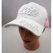 Cute Girl Hat Pink Mujer&apos;s Stitched Adjustable Baseball Cap PreOwned ST191  eb-55414775